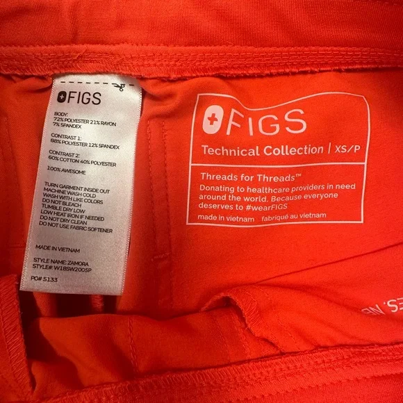 FIGS fireside SP caterina top, XSP Zamora joggers - Picture 6 of 6